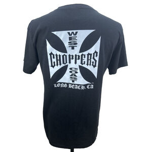 Vintage 90s West Coast Choppers Long Beach T Shirt Men’s L Jessie James
